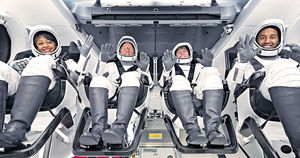 赴國際太空站研幹細胞 沙特女太空人首升空