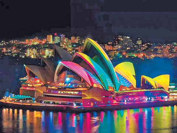 悉尼燈光音樂節 月底開幕