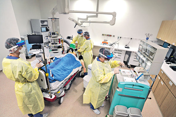 舊急症室運作至最後一病人離開 廣華醫院新急症室 明日啟用面積大2.6倍