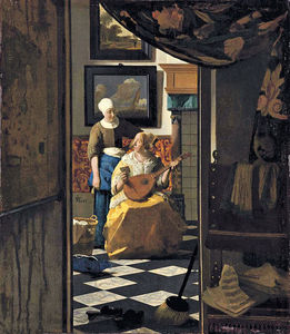 #荷蘭國立博物館#Vermeer #情書#戴珍珠耳環的少女