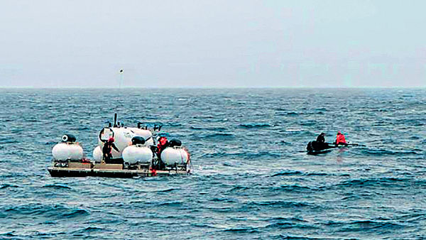 觀鐵達尼號殘骸潛艇失蹤 5乘客恐凶多吉少