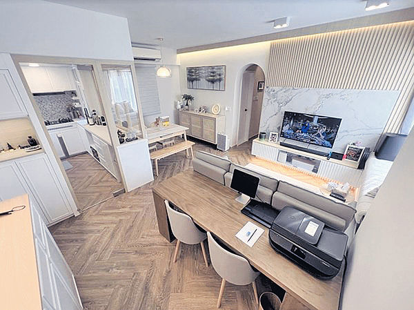 五口之家溫暖新居 四大元素增添北歐風情