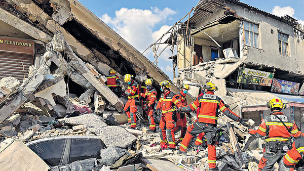 救援隊59人土耳其救災 膺行政長官表揚榜得獎隊伍