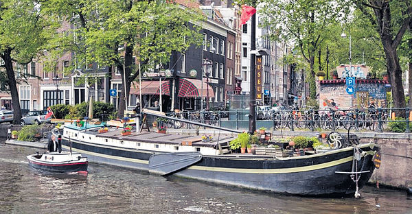 #阿姆斯特丹#小運河 #入住船屋#漂浮人生
