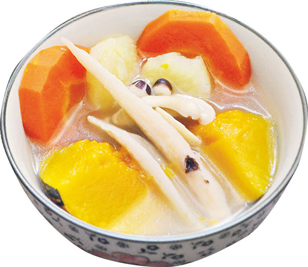 天灸食療 中式南瓜素湯
