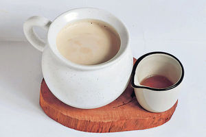 大圍型格茶室 即製鍋煮奶茶＋茶味蛋糕