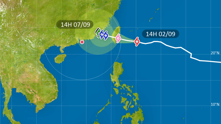 颱風蘇拉｜天文台改發3號風球 海葵料下周三距港400公里登陸 連日驟雨雷暴
