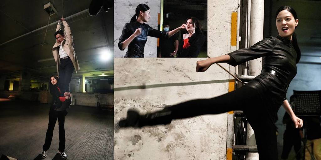 叠影狙擊︳盧慧敏首演打女試戲誤傷周秀娜 黃宗澤被半天吊嘗男人最痛？