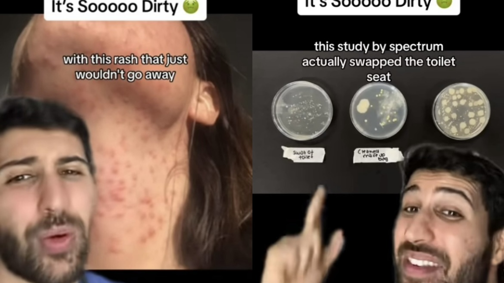 細菌溫床︱30歲女滿臉紅疹服藥無效 揭一種化妝用具藏惡菌 醫生：無定期洗細菌比馬桶更多