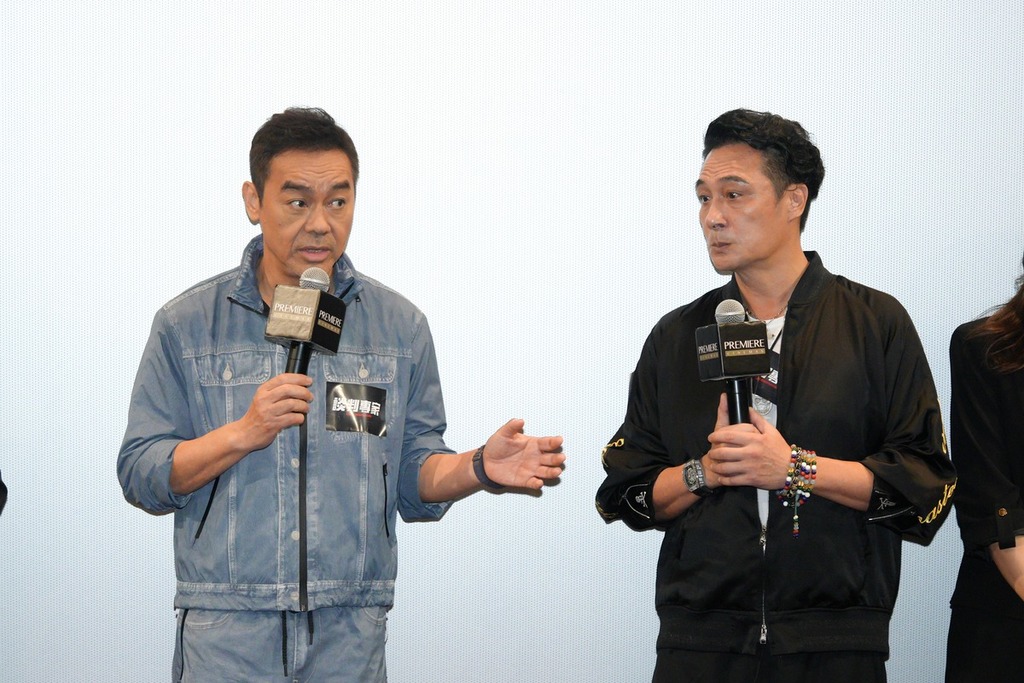 談判專家丨吳鎮宇謝票見老友即唇槍舌劍 囝囝Feynman唔捧老竇：佢嚟見劉青雲