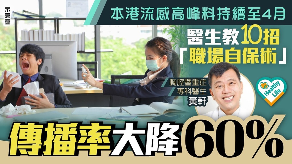 流感後遺症｜流感重症可致4大恐怖後遺症 心肌梗塞風險高常人2.3倍【附2方法避重症】