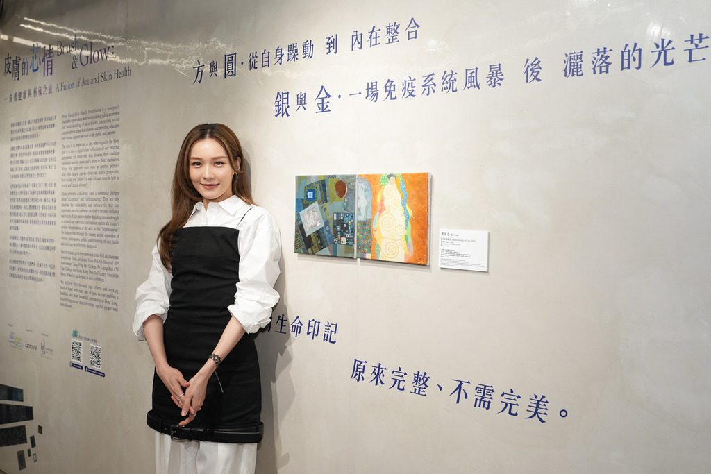 戲路藝術路齊開 一筆一畫畫出情緒 李佳芯細訴「皮膚的芯情」